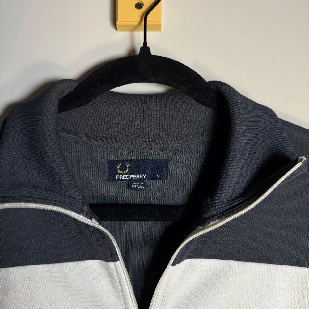 Fred Perry Color Block Track Jacket - Picture 2 of 4